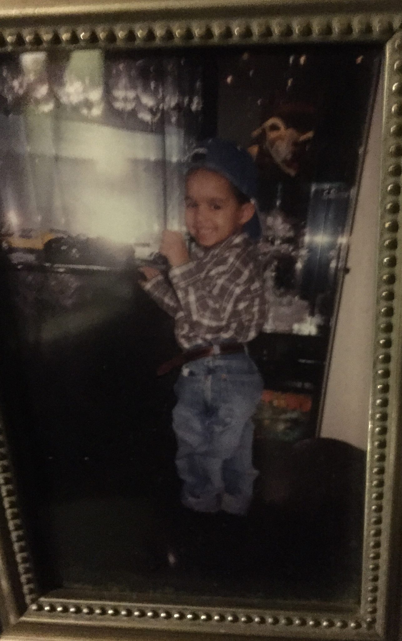 This is me as a kid